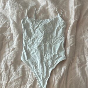 Babaton White Bodysuit